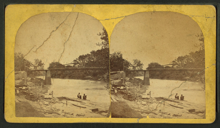 View of a bridge at Beloit.