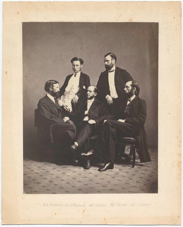 O.C. Ballard [i.e. Bullard], W. S. Ballard [i.e. Bullard], Dr. G. Blake, Thos. Furness, Chas. W. Seaton