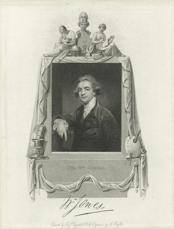 Sir Wm. [William] Jones.