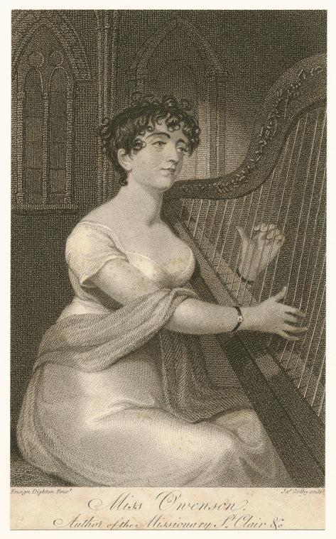 Miss Owenson, author of the Missionary, St. Clair &c.