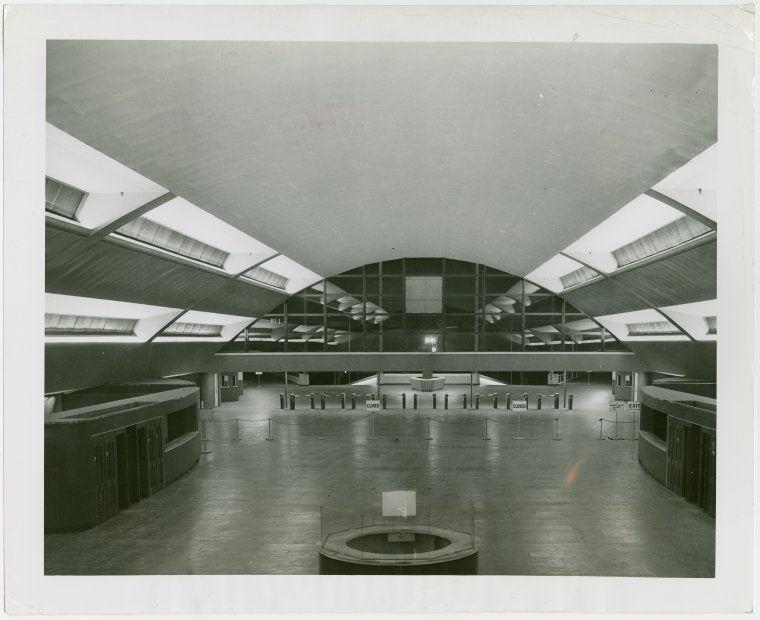 Long Island Rail Road Station - Interior at night