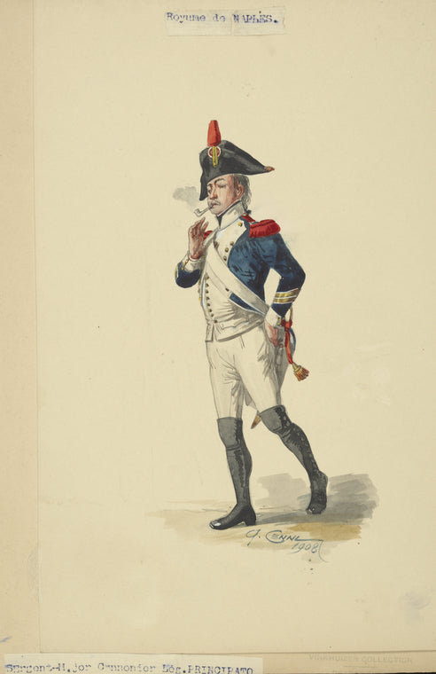 Italy. Kingdom of the Two Sicilies, 1806-1808