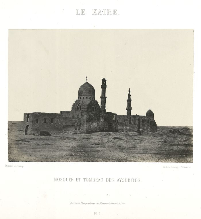 Le Kaire. Mosquée et tombeau des Ayoubites.