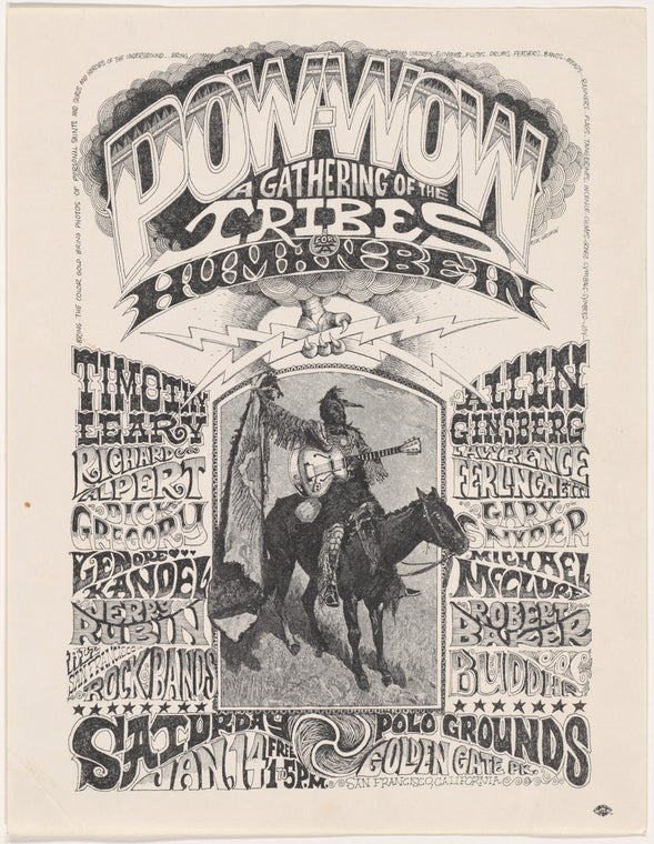 Pow wow: a gathering of the tribes for a human be-in