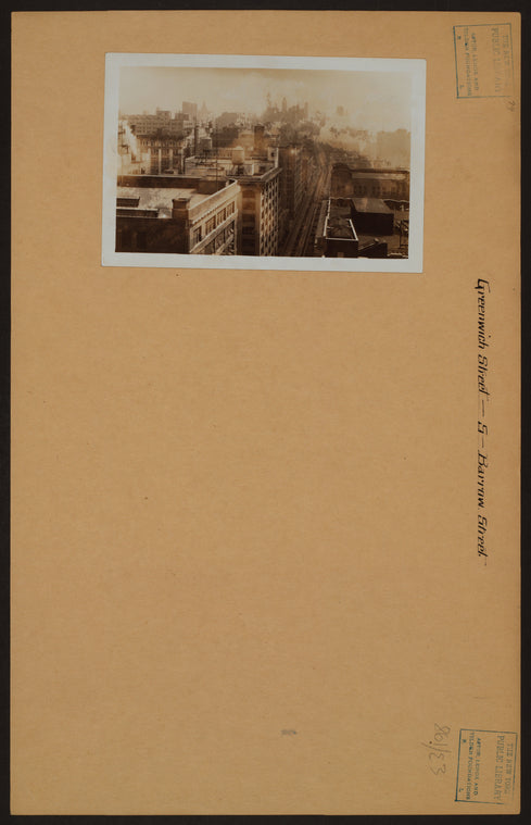 Manhattan: Greenwich Street - Barrow Street