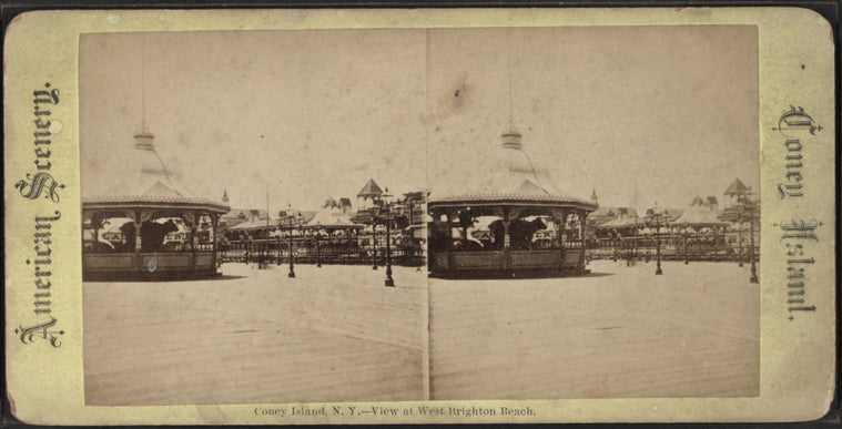 Coney Island, N.Y., view at West Brighton Beach.