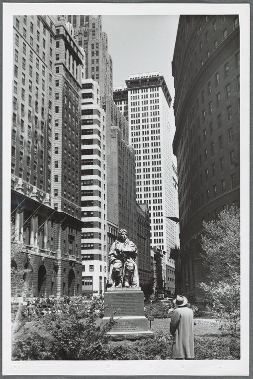 Bowling Green section of lower Manhattan