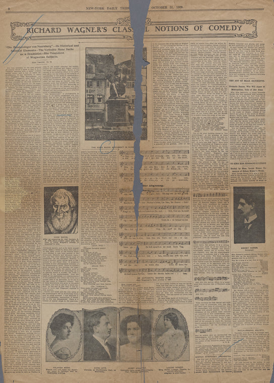 Images of and related to Hans Sachs, for article, "Richard Wagner's classical notions of comedy."