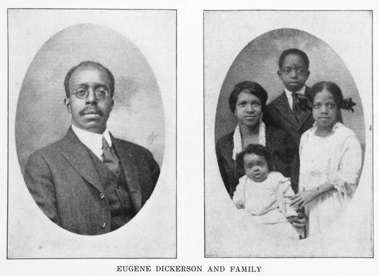 Eugene Dickerson and family.