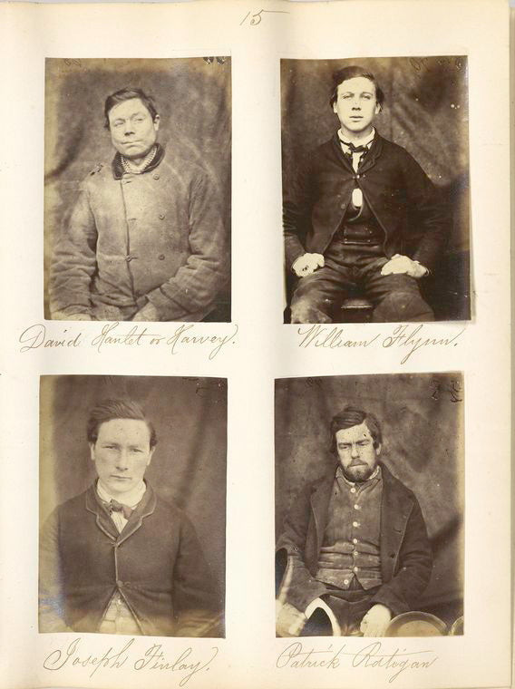 David Hamlet or Harvey ; William Flynn ; Joseph finlay ; Patrick Ratigan.