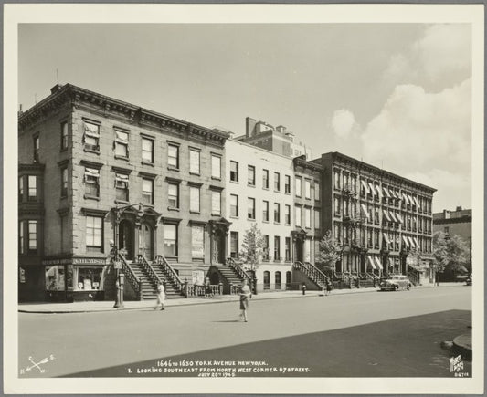 1646-1650 York Avenue - East 87th Street (looking southeast)