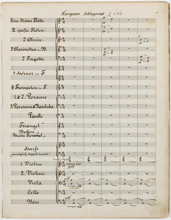 Symphonies, no. 1, D major