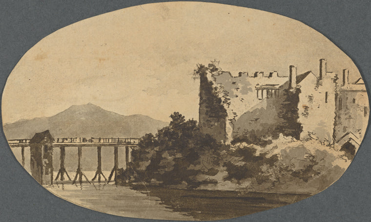 Chepstow Castle, from Observations on the River Wye