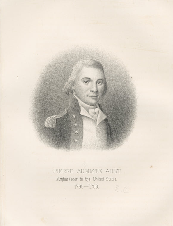 Pierre Auguste Adet ambassador to the United States