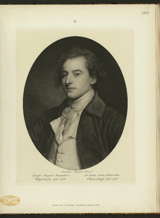 Graf Andrei Petrovich Shuvalov, 1744-1789.