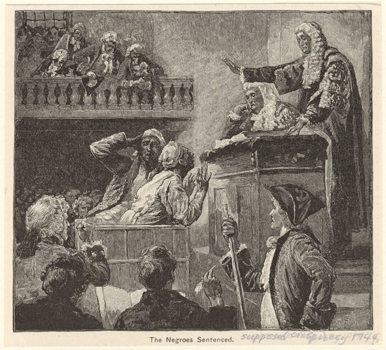 The Negroes sentenced