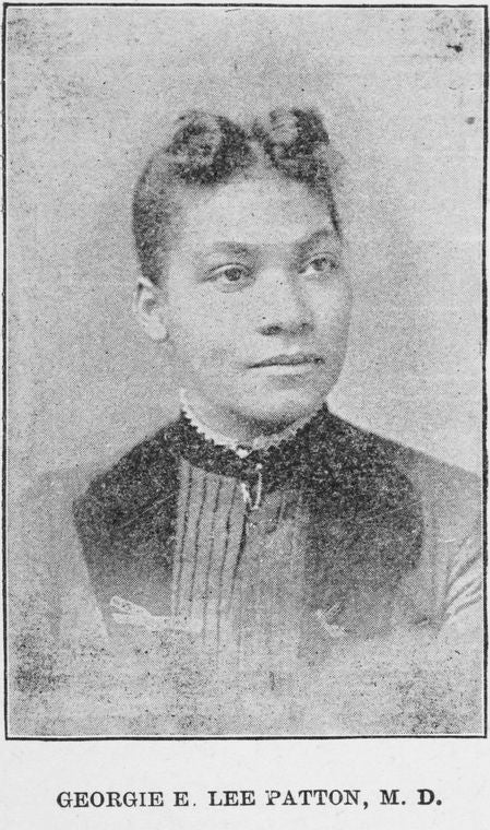 Georgia E. Lee Patton, M.D. Physician, and Surgeon, a Meharry [Meharry Medical College] Graduate, African Missionary.