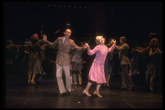 Actors Victor Griffin & Dorothy Loudon in a scene fr. the Broadway musical "Ballroom." (New York)