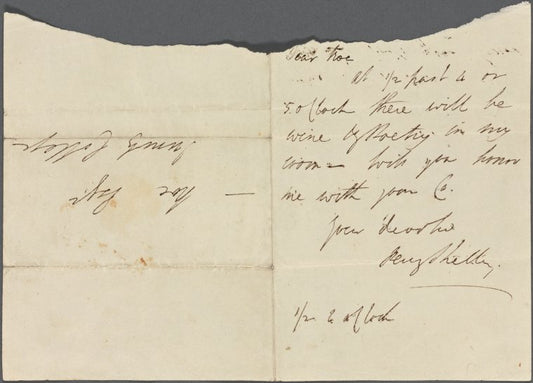 Autograph letter signed to James Roe, [?circa 17 November 1810]