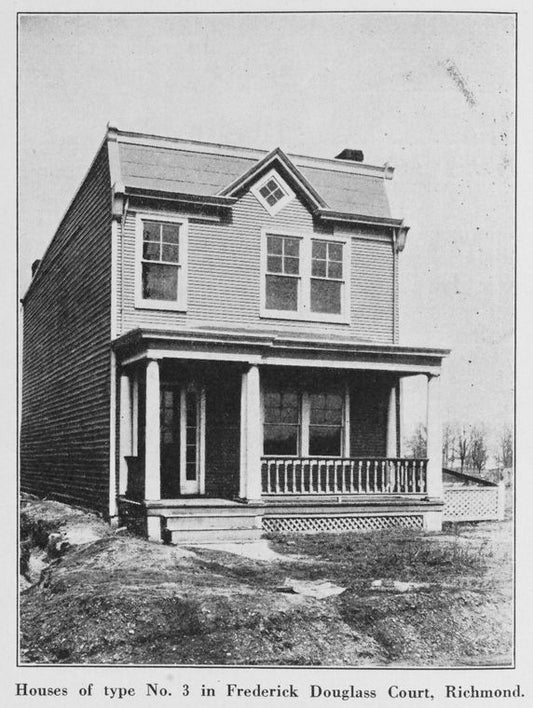 Houses of type N. 3 in Frederick Douglass Court, Richmond