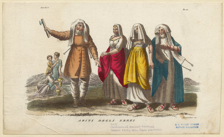 Abiti degli Ebrei
