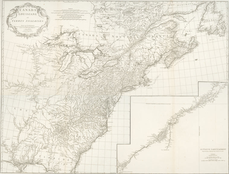 Canada, Louisiane et terres angloises