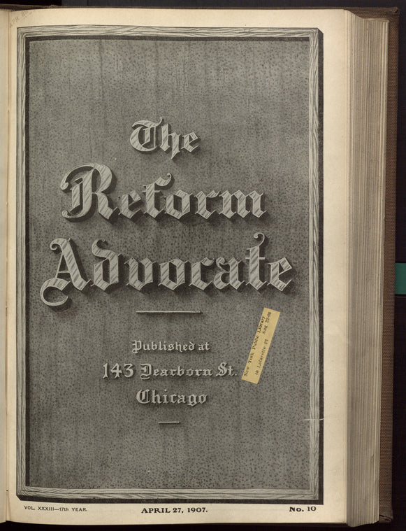 The Reform advocate