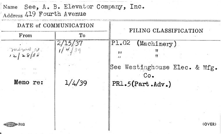 See, A.B. Elevator Company, Inc.