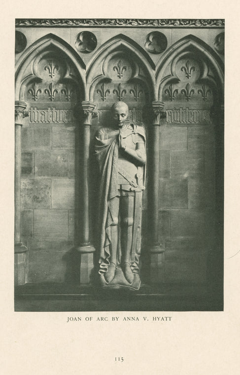 Jeanne d'Arc. -- Armor & portraits in armor.