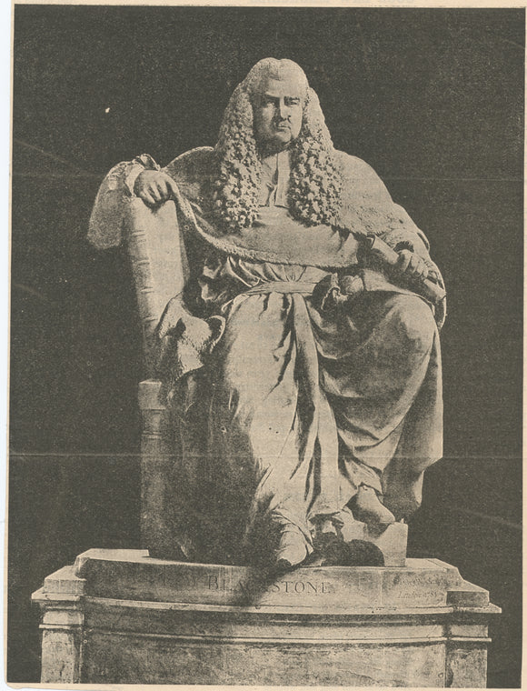 Sir William Blackstone.