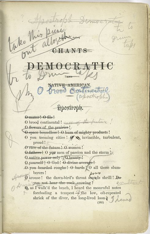 Chants Democratic and Native American