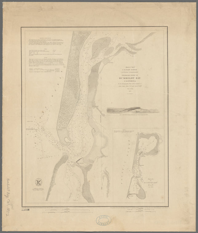 Preliminary survey of Humboldt Bay, California