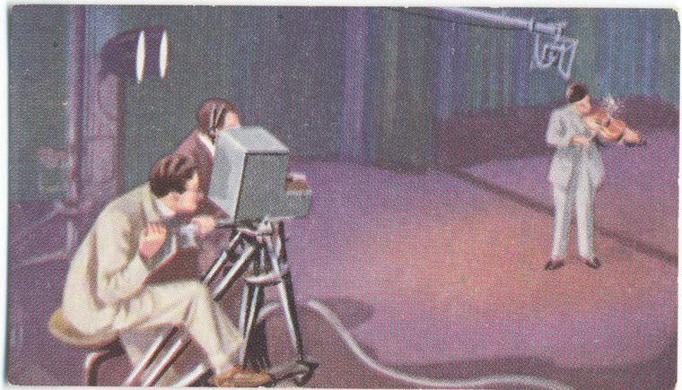 Television studio.