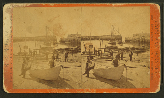 Harbor and breakwater, Lanesville.