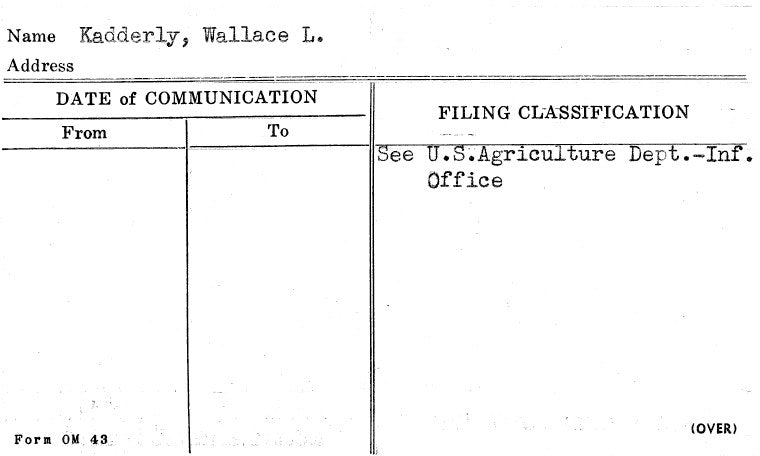 Kadderly, Wallace L.