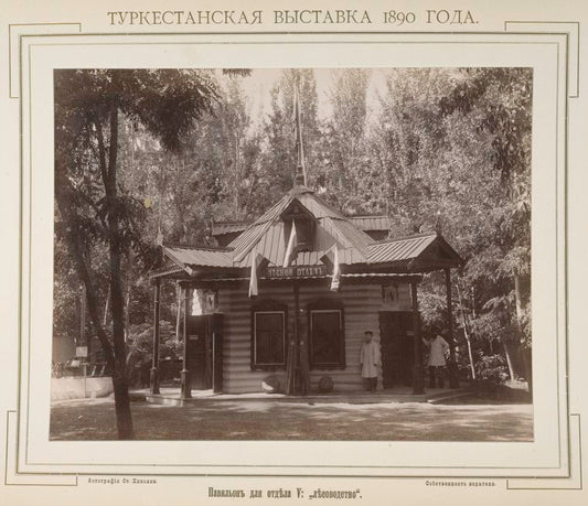 Pavil'on dlia otdela V: "lesovodstvo".