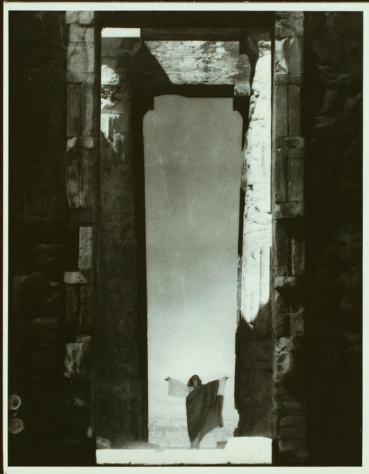 Isadora Duncan at the Parthenon