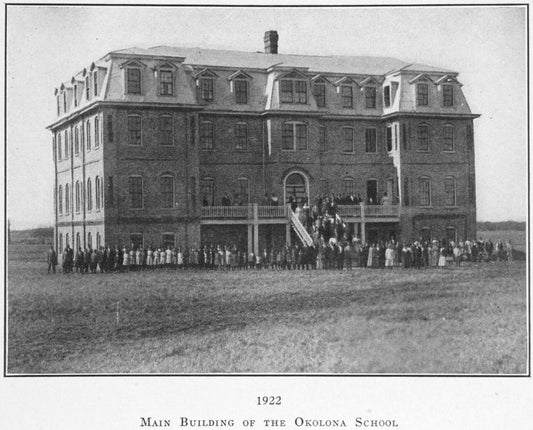 Main building of the Okolona School.