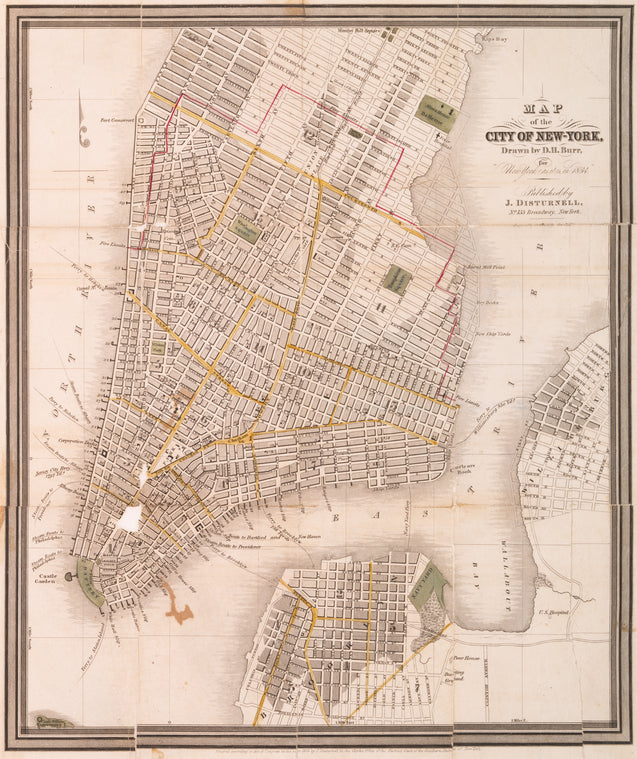 City of New-York, and, New-York and its vicinity