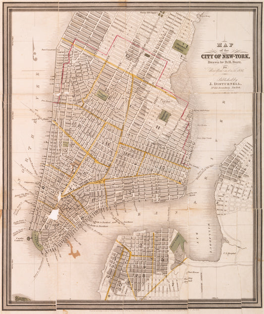 City of New-York, and, New-York and its vicinity
