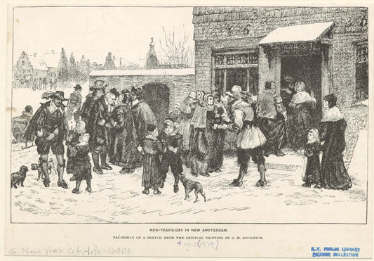 New-Year's-Day in New Amsterdam
