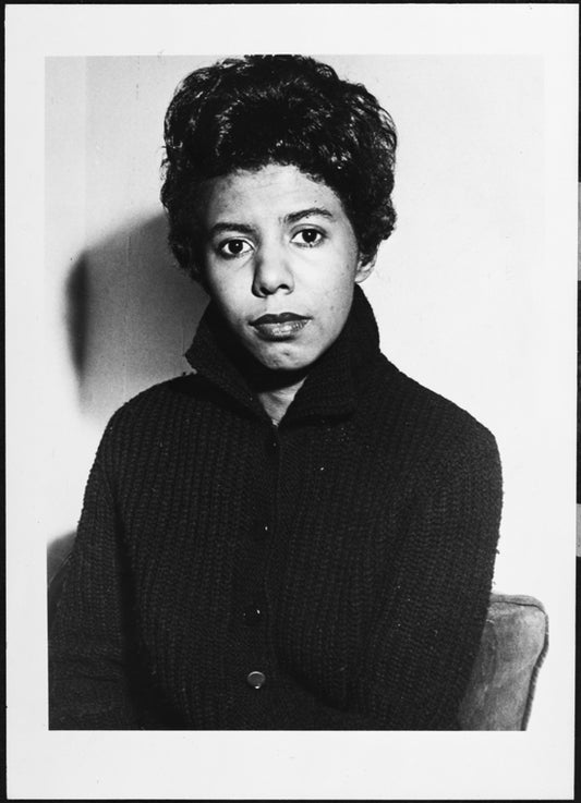 Portrait of dramatist Lorraine Hansberry
