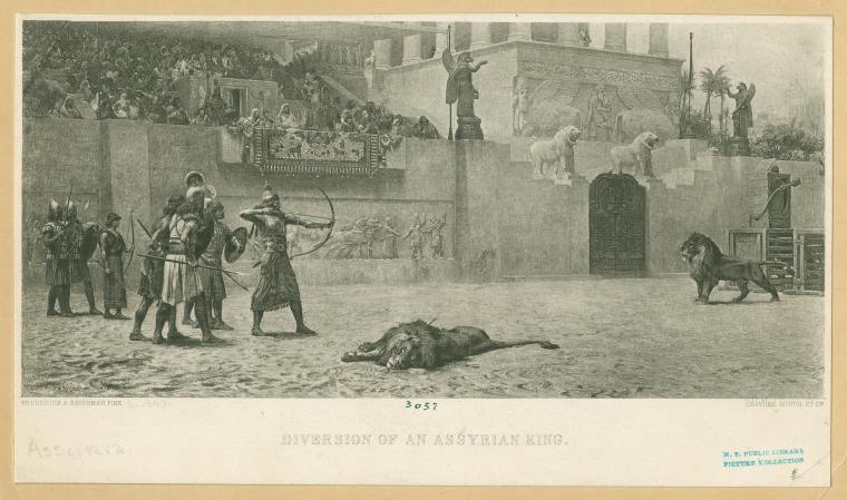 Diversion of an Assyrian king