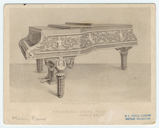 Broadwood's grand piano.
