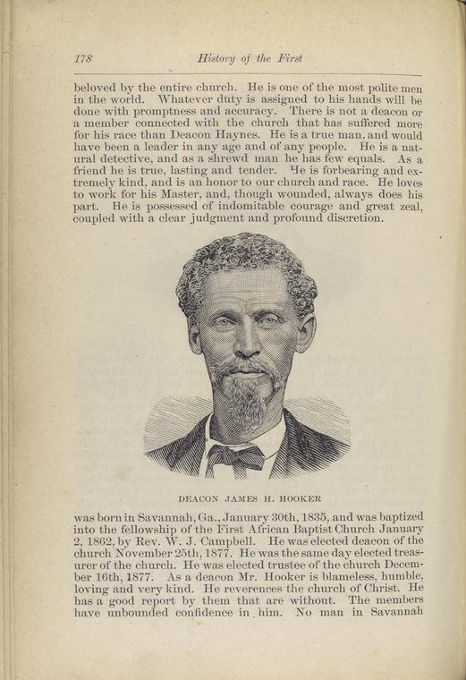 Deacon James H. Hooker