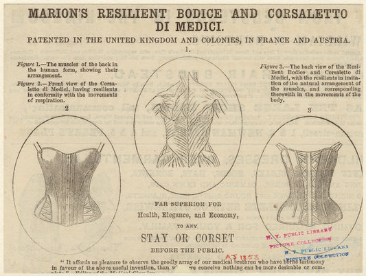 Marion's resilient bodice and corsaletto di Medici