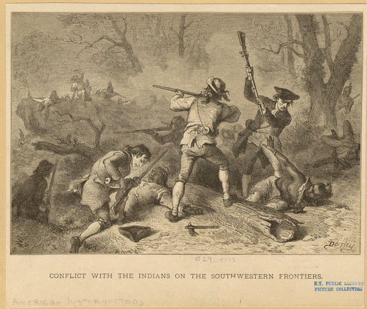 Conflict with the Indians on the southwestern frontiers