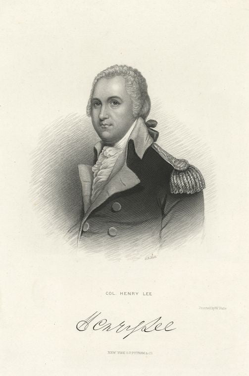 Col. Henry Lee.