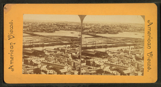 Boston from the monument.