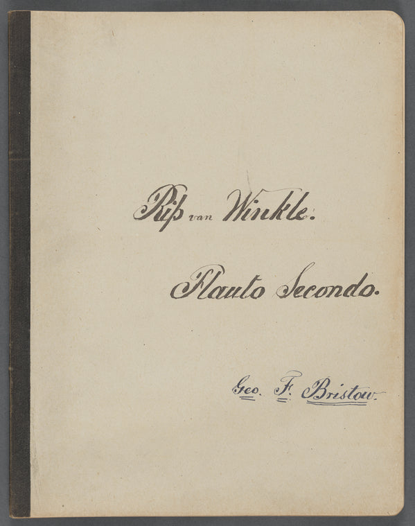 Rip van Winkle: Flauto Secondo